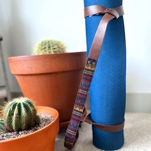 Prana Armstrong Vegan leather Yoga Mat Carrying Strap